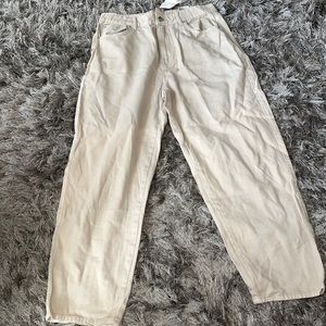 Khaki NWT Straight leg Pants